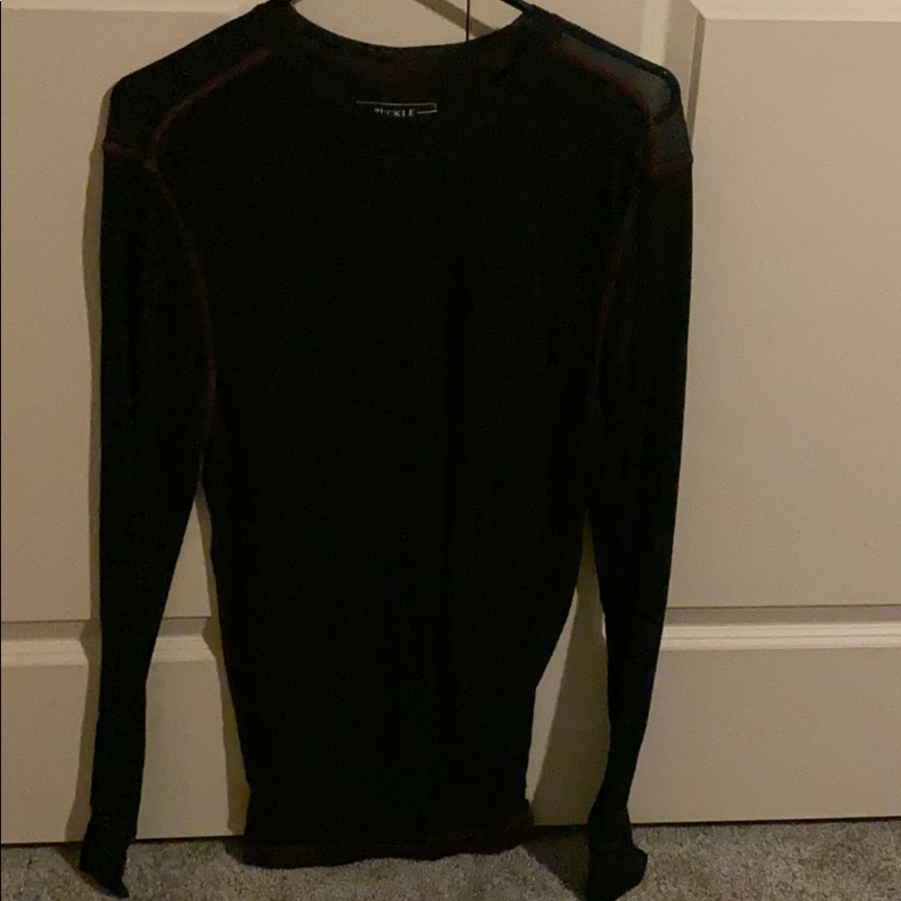 Buckle black long sleeve